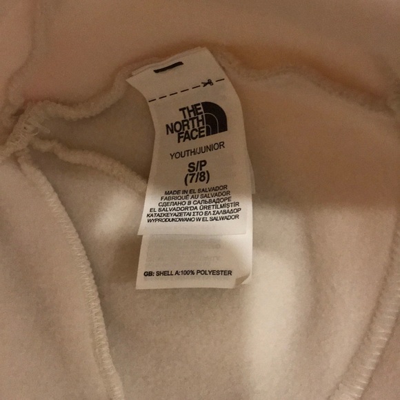 NWT North Face Fleece Youth Beanie Hat - Picture 2 of 3